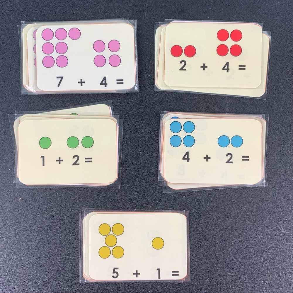 Flash Cards for Kids. Alphabet and Addition Math. - Picture 8 of 9